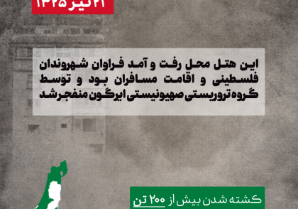 انفجار هتل ملک داود در بیت المقدس (جنایات رژیم صهیونیستی در فلسطین)